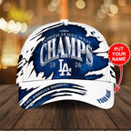 Personalized Los Angeles Dodgers 2026 NL West Division Champions Classic Cap – TANTN25636