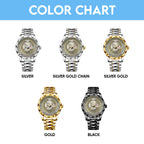 Los Angeles Dodgers Alloy Luxury Quartz Watch – GNE4612