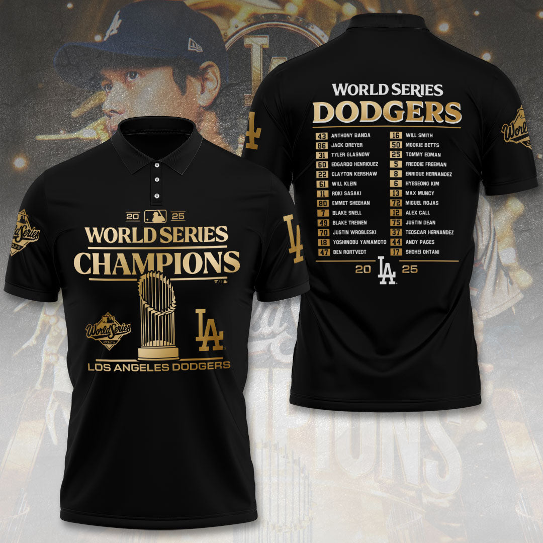 Los Angeles Dodgers World Series 2025 3D Apparel – TANTN18130