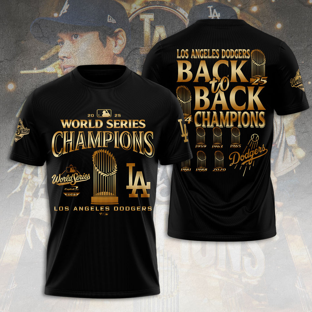 Los Angeles Dodgers World Series 2025 3D Apparel – TANTN18136