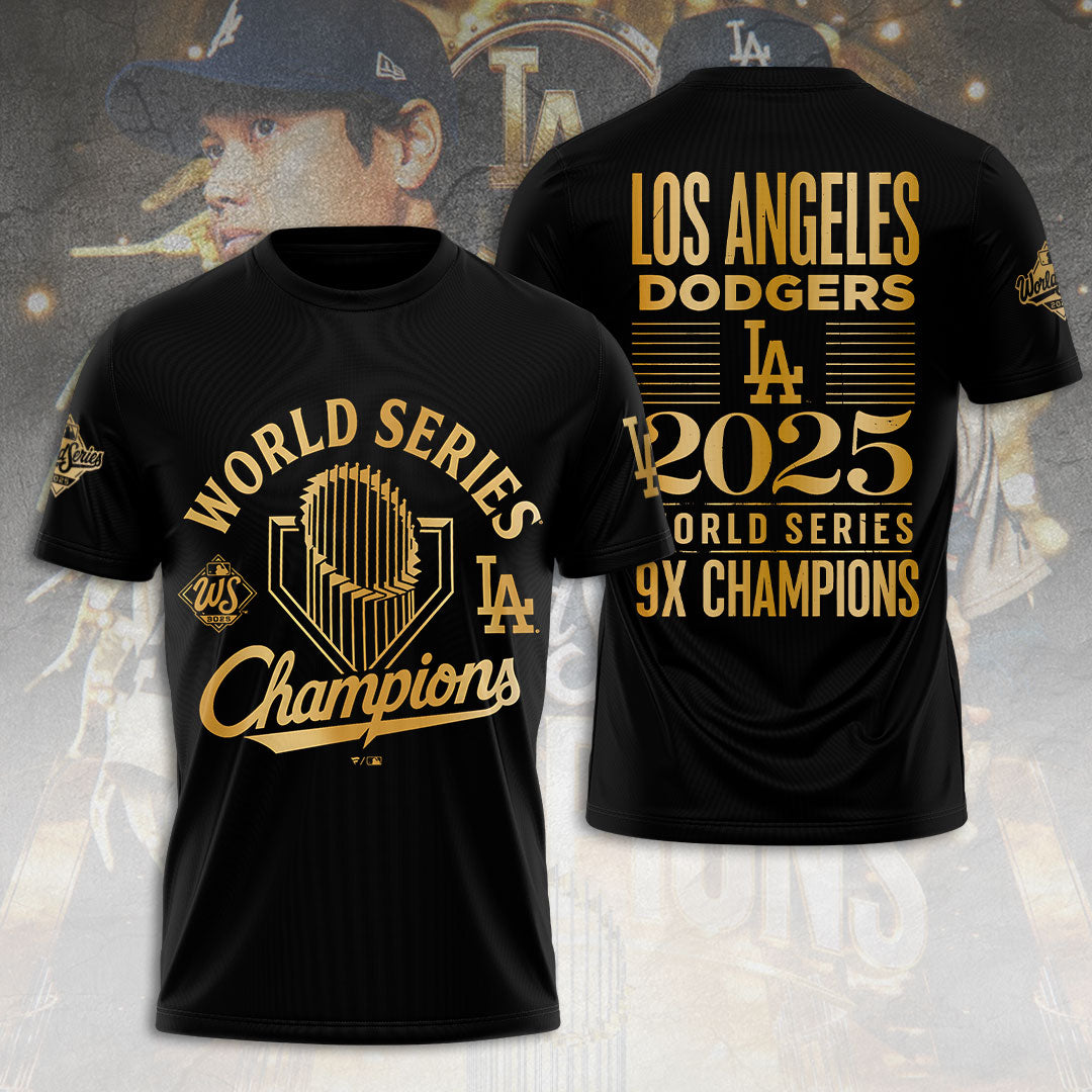 Los Angeles Dodgers World Series 2025 3D Apparel – TANTN18151