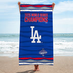 Los Angeles Dodgers World Series 2025 Rectangle Beach Towel – TANTN18062