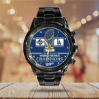 Los Angeles Dodgers World Series 2025 Black Stainless Steel Watch – TANTN18245