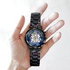 Los Angeles Dodgers World Series 2025 Black Stainless Steel Watch – TANTN18256