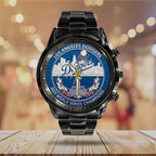 Los Angeles Dodgers World Series 2025 Black Stainless Steel Watch – TANTN18570