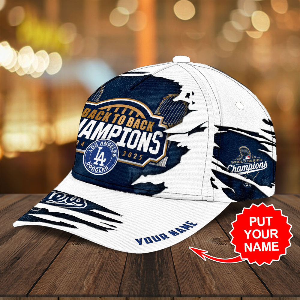 Personalized Los Angeles Dodgers World Series 2025 Classic Cap – TANTN18851