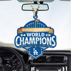 Los Angeles Dodgers World Series 2025 Custom shape 2-sided Acrylic Car Ornament – TANTN18044