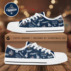 Los Angeles Dodgers World Series 2025 Low Top Canvas Shoes – TANTN18792