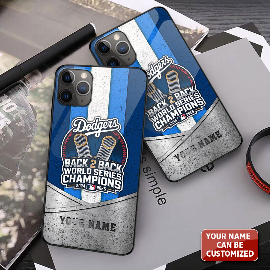 Personalized Los Angeles Dodgers World Series 2025 Phone Case – TANTN18294