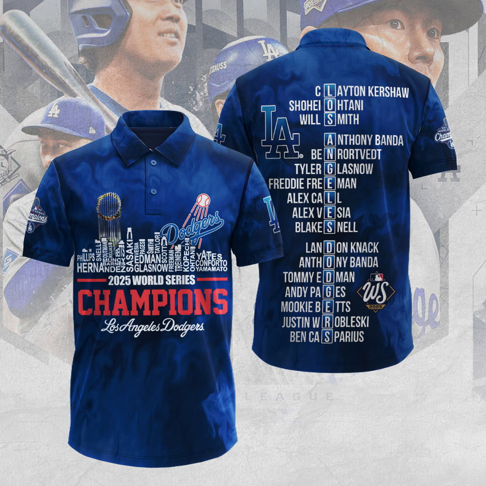 Los Angeles Dodgers World Series 2025 3D Apparel – TANTN18341