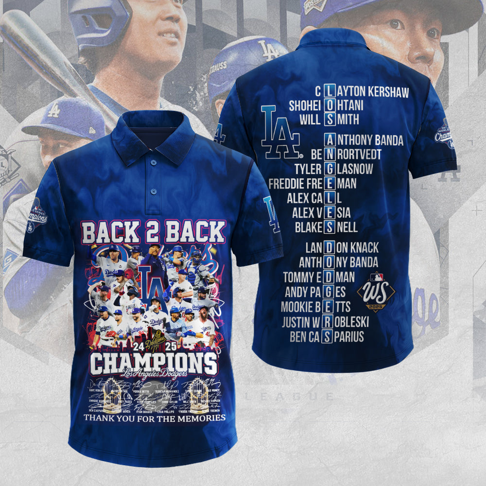 Los Angeles Dodgers World Series 2025 3D Apparel – TANTN18344