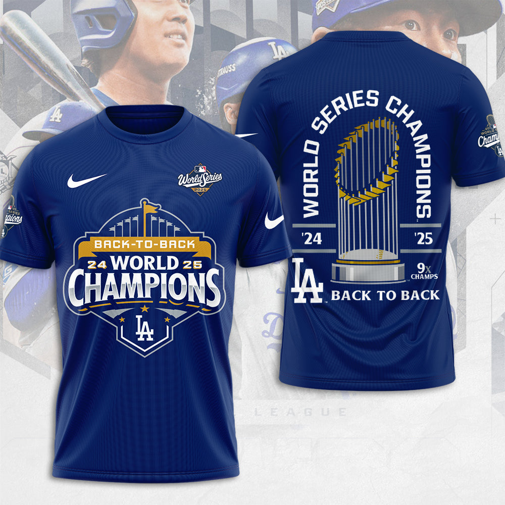 Los Angeles Dodgers World Series 2025 3D Apparel – TANTN18169
