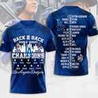 Los Angeles Dodgers World Series 2025 3D Apparel – TANTN18342