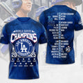 Los Angeles Dodgers World Series 2025 3D Apparel – TANTN18343