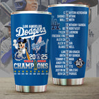 Los Angeles Dodgers World Series 2025 Tumbler Cup – TANTN18348