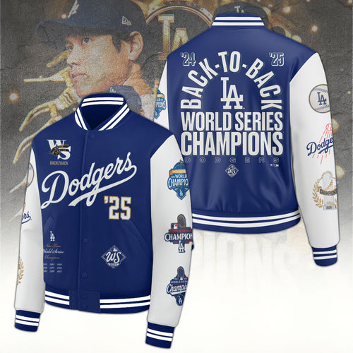 Los Angeles Dodgers World Series 2025 Varsity Jacket – TANTN18914