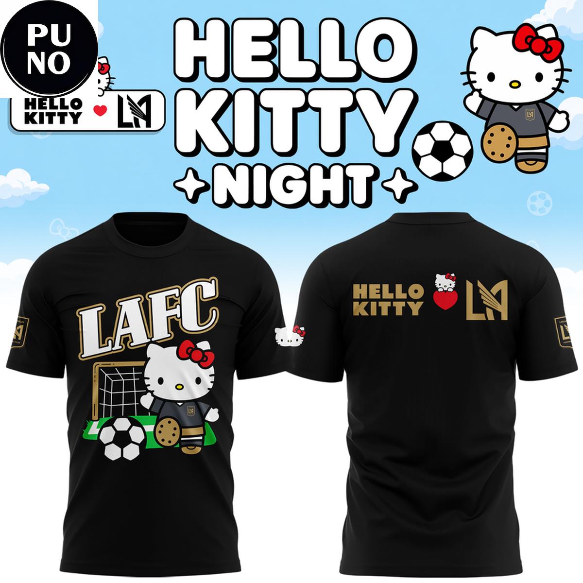 Los Angeles FC x Hello Kitty Night 2026 Hoodie T-Shirt