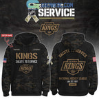 Los Angeles Kings Salute To Service Veterans Day Hoodie Shirt