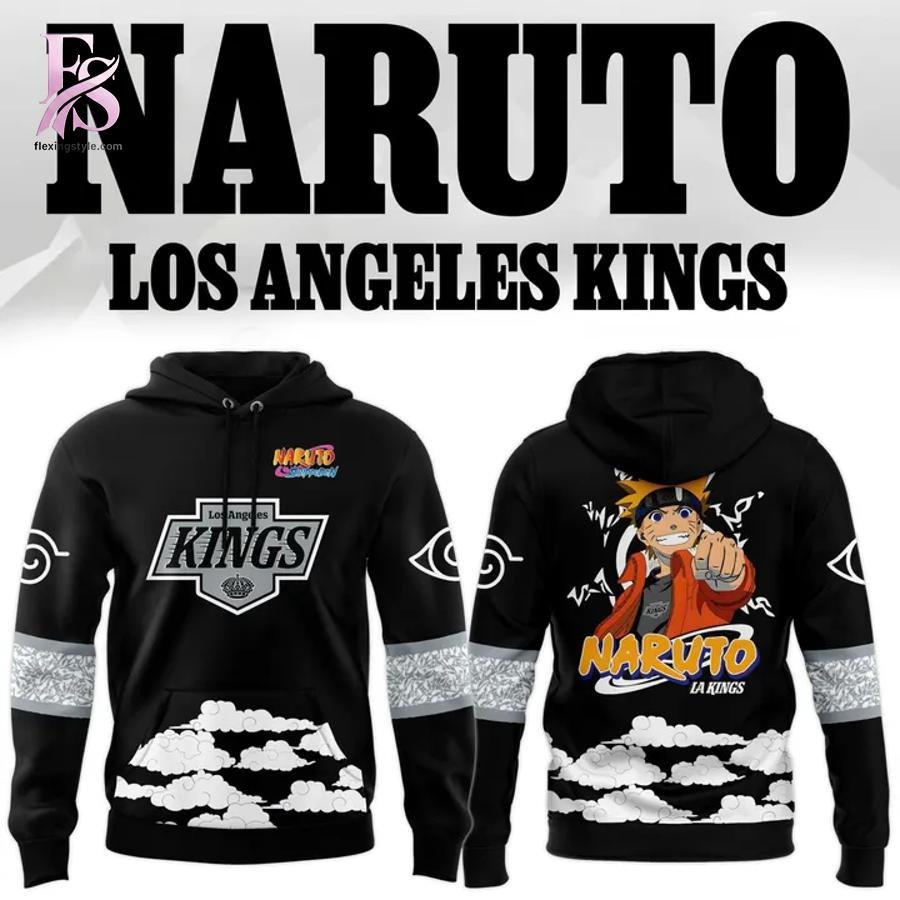 Los Angeles Kings x Naruto 2026 Hoodie