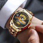 Los Angeles Rams 90th Anniversary Alloy Luxury Quartz Watch – MAITM14238