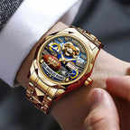 Los Angeles Rams 90th Anniversary Alloy Luxury Quartz Watch – MAITM14512