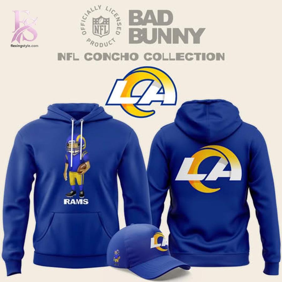 Los Angeles Rams Bad Bunny 2026 Hoodie