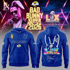 Los Angeles Rams Bad Bunny Super Bowl 2026 Hoodie