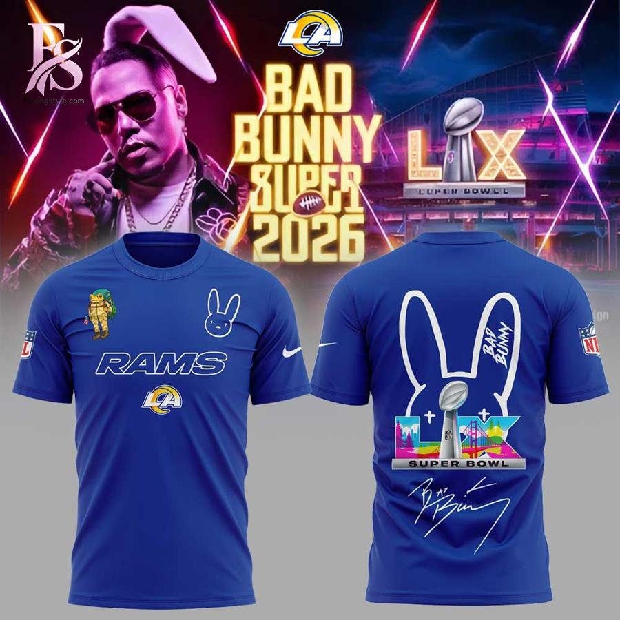 Los Angeles Rams Bad Bunny Super Bowl 2026 Hoodie