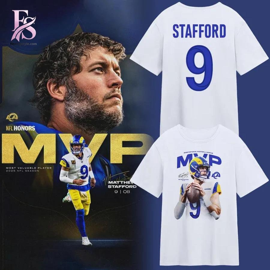 Los Angeles Rams Matthew Stafford MVP Shirt