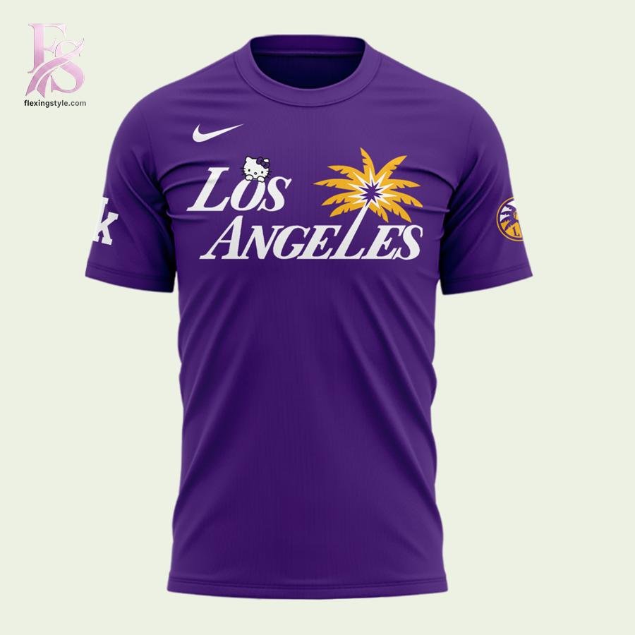 Los Angeles Sparks Hello Kitty Shirt