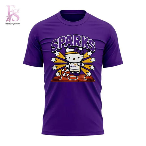 Los Angeles Sparks x Hello Kitty T-Shirt