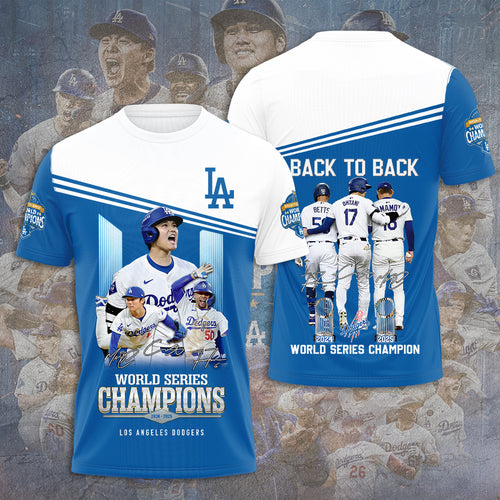 Los Angeles Dodgers World Series 2025 3D Apparel – TANTN18232