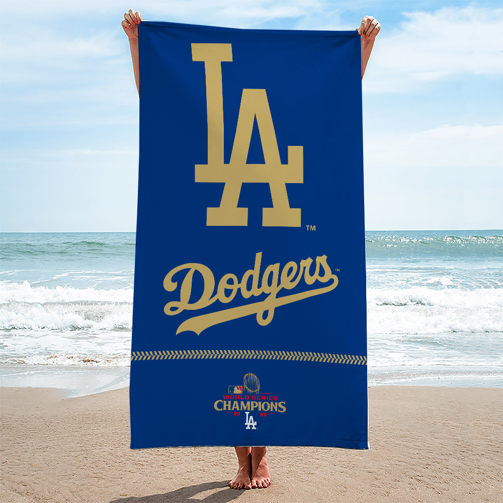 Los Angeles Dodgers World Series 2025 Rectangle Beach Towel – TANTN18893
