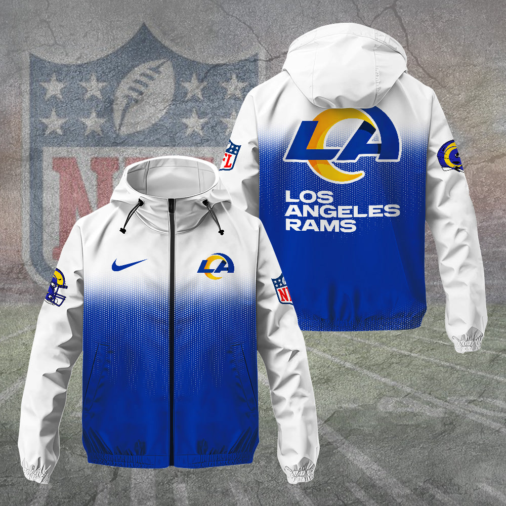 Los Angeles Rams 3D Windbreaker Jacket – TANTN15748