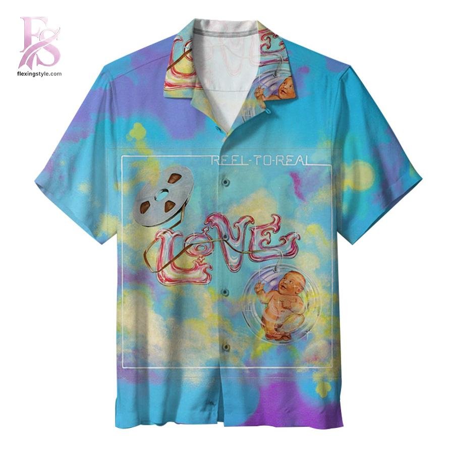 Love Band Reel to Real Album Hawaiian Shirt