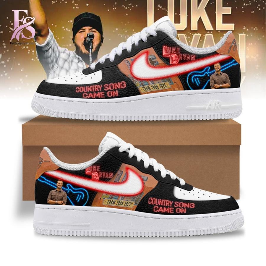 Luke Bryan Country Song Came On Nike Air Force 1