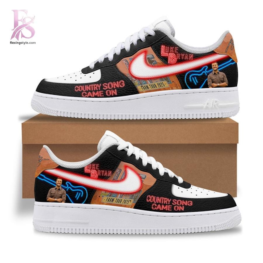 Luke Bryan Country Song Came On Nike Air Force 1