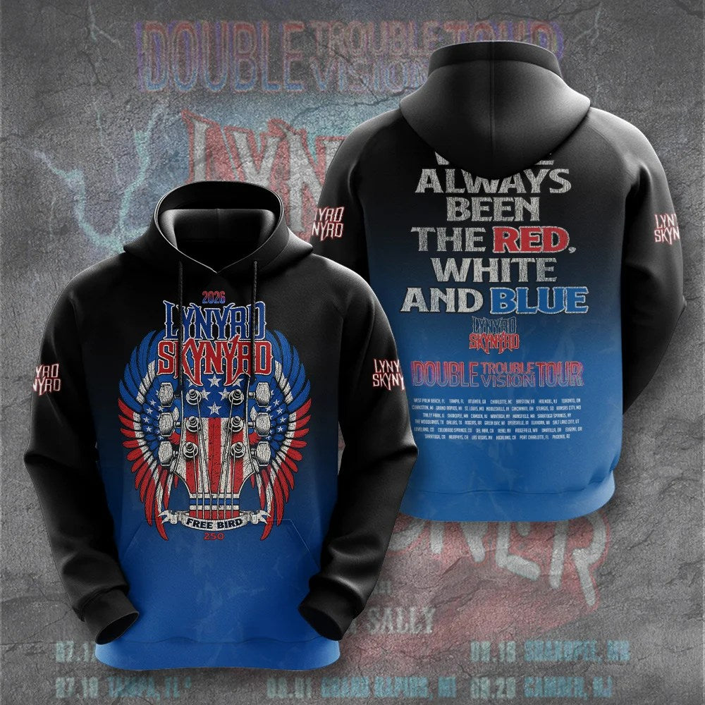 Lynyrd Skynyrd Tour 2026 3D Apparel – GNE8279