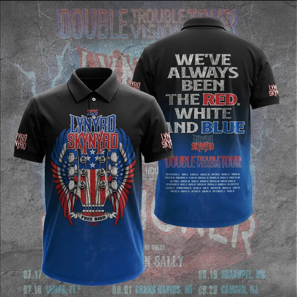 Lynyrd Skynyrd Tour 2026 3D Apparel – GNE8279