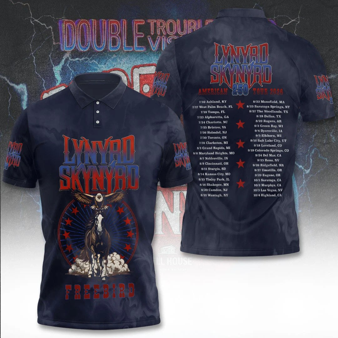 Lynyrd Skynyrd Tour 2026 3D Apparel – TANTN25161