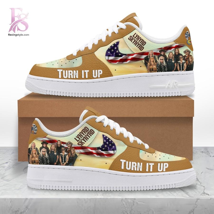 Lynyrd Skynyrd Turn It Up Air Force Shoes