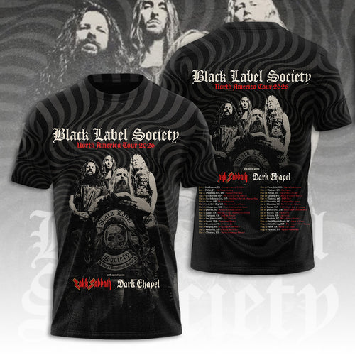 Black Label Society 3D Apparel – MAITM14343