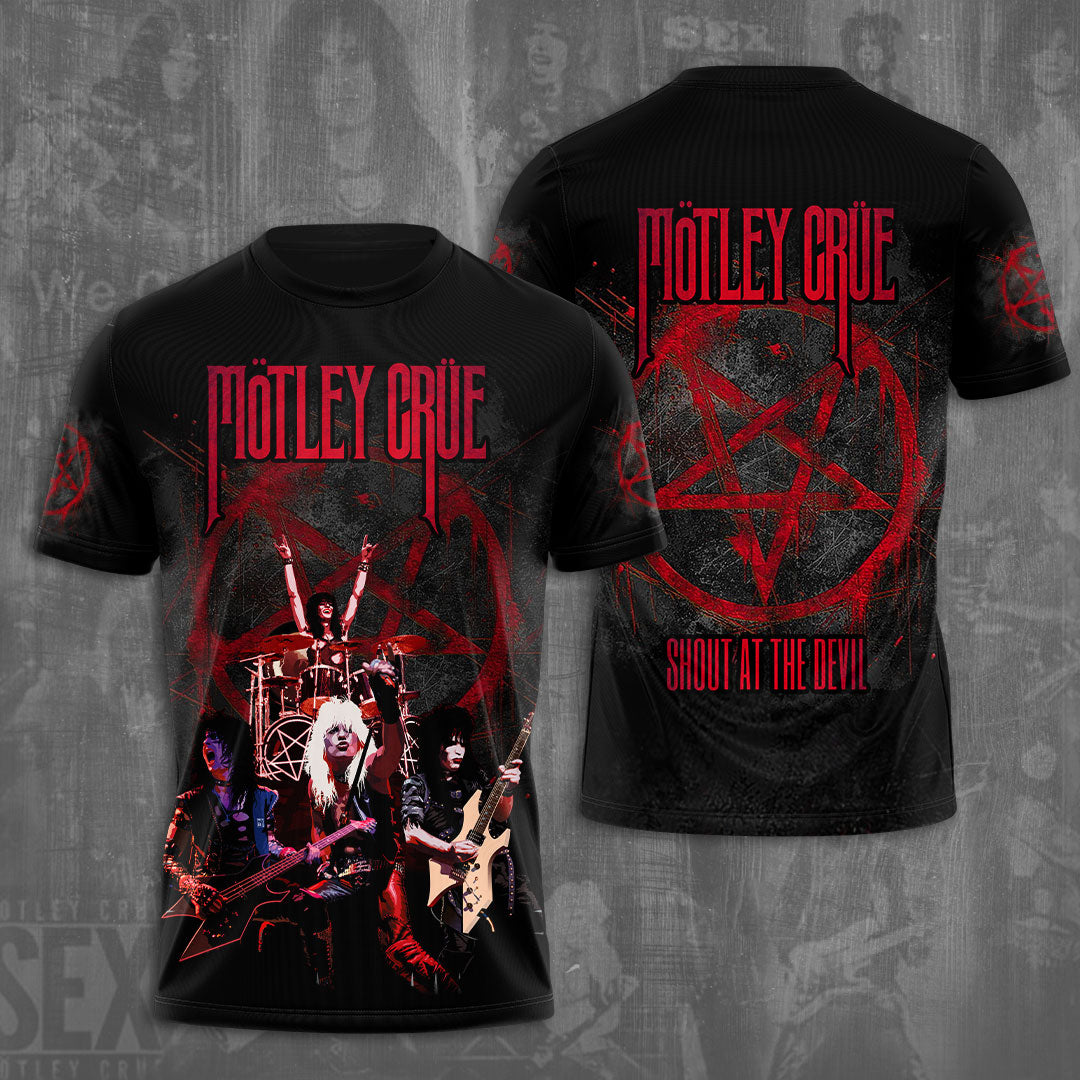 Mötley Crüe 3D Apparel – NGHIAVT 1006