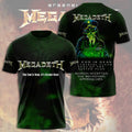 Megadeth Band 3D Apparel – TMTHU 395