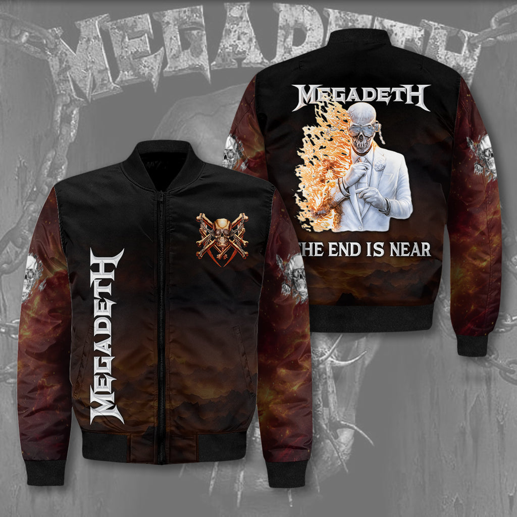 Megadeth 3D Bomber Jacket – TMTHU461