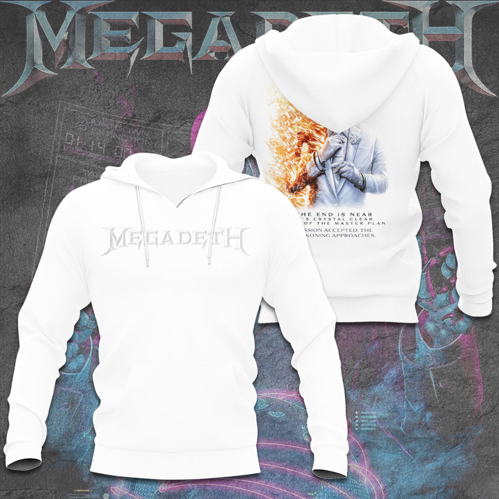 Megadeth Band 3D Apparel – TMTHU 090