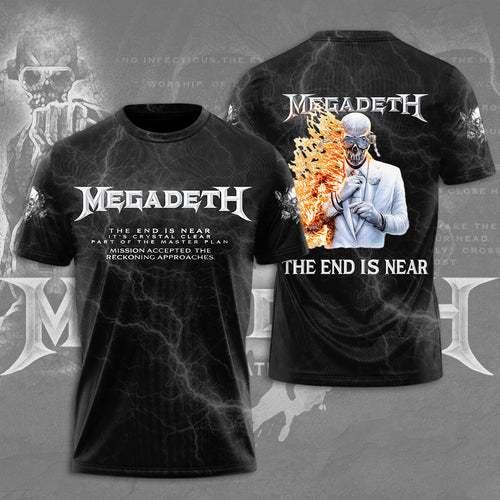 Megadeth Band 3D Apparel – TMTHU 399