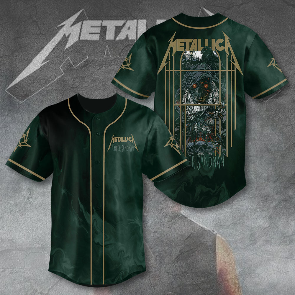 Metallica Baseball Jersey – TANTN 11467