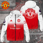 Manchester United 3D Windbreaker Jacket – TANTN 8277