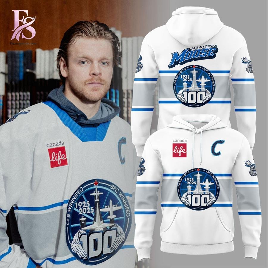 Manitoba Moose CFB Winnipeg’s 100th Anniversary Hoodie
